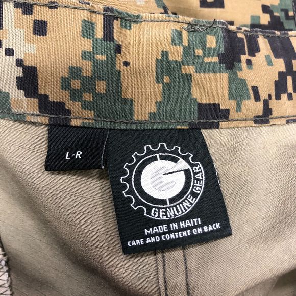 Genuine Gear Men Military Cargo Camo Tactical Pants Size Large L-R M113 -29 - Picture 8 of 14